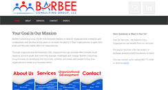 Desktop Screenshot of barbeeconsulting.com